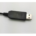 12V tensão aumentam o cabo USB